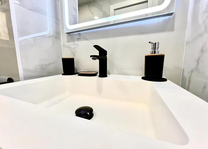 De Lujo Con Piscina Y Vistas Al Mar En Διαμέρισμα Τορεβιέχα